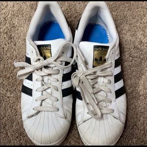 Adidas superstar sneakers size 9.5